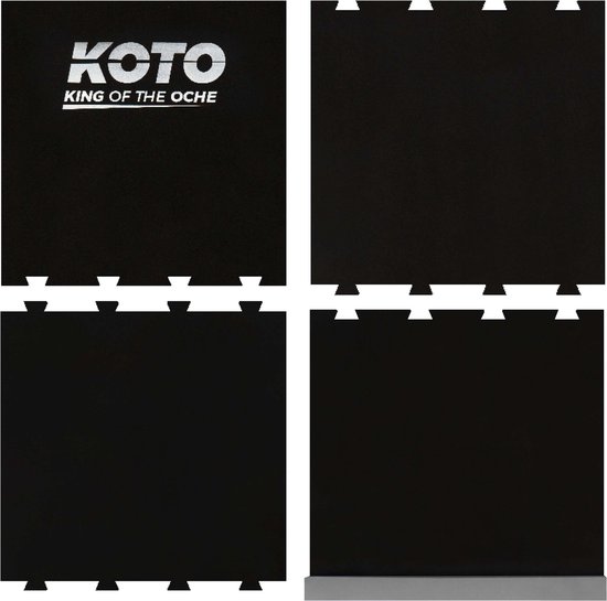 KOTO - Puzzle Dartmat - Grijs + Oche 237 x 60 cm - Score Indicator - Antislip van KOTO darts — afbeelding 4