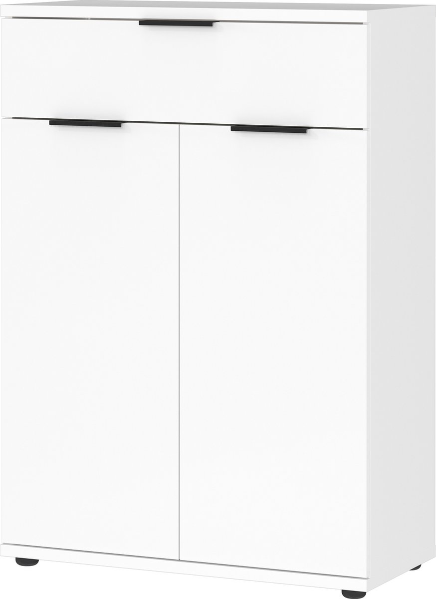Germania Schoenenkast Willian 75 x 37 x 108 cm Wit