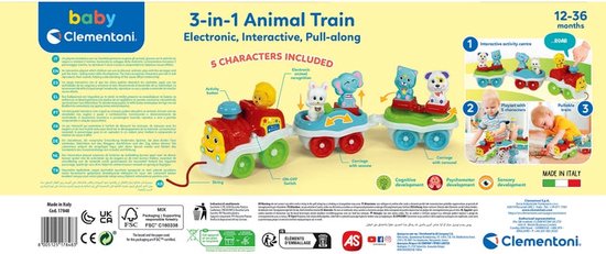 Animal train 3 in 1 17740 van Vtech — afbeelding 5