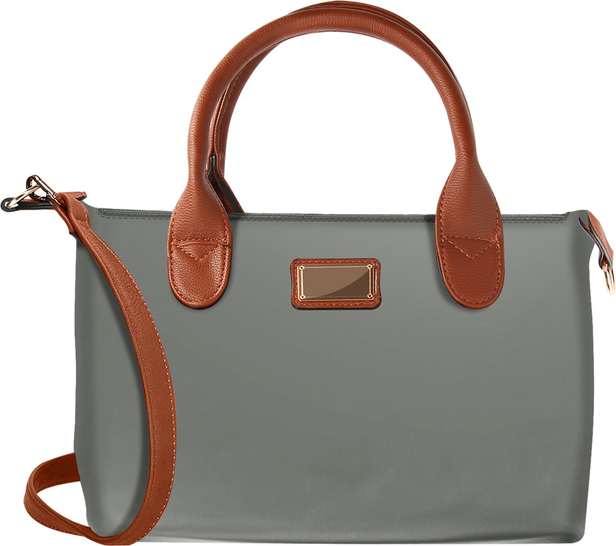 Alta Moda, Handtas La Balade Maat S, Lichtgrijs