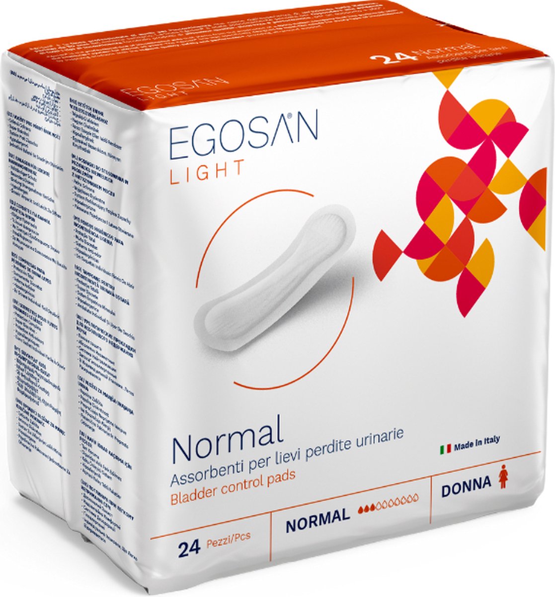 Goedkoopste Voordeelverpakking van 2 x EGOSAN Light Normal, 24 stuks