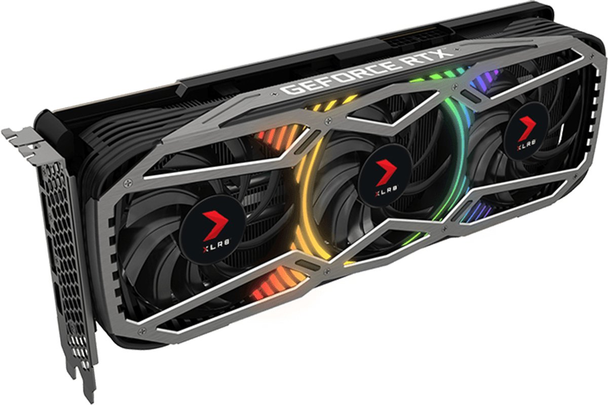 Graphics Card Pny Vcg308010Ltfxppb 10 Gb Gddr6X 8K Ultra Hd videokaart - afbeelding 9