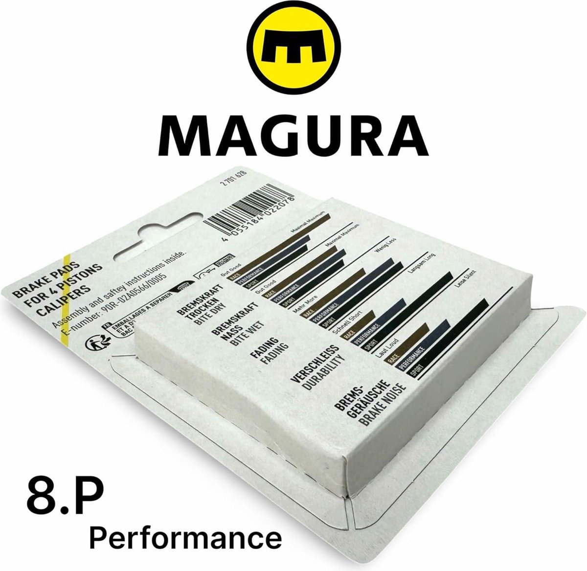 SINTER Bremsbeläge 009 Race organisch Magura für MT2, MT4, MT6, MT8, M SINTER Bremsbeläge 009 Race organisch Magura für MT2, MT4, MT6, MT8, M
