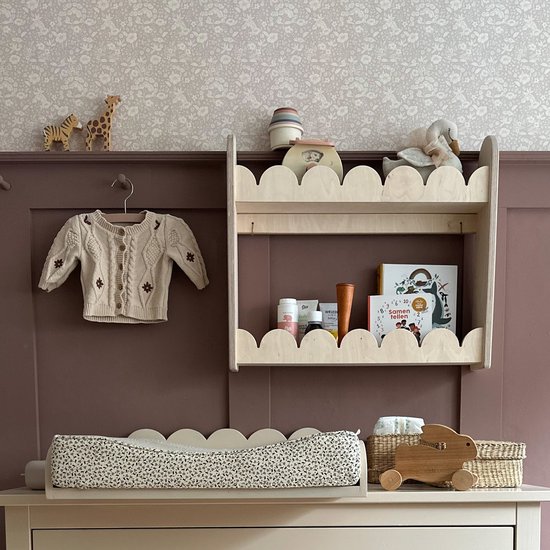 Duffy The Brand® Kinderen Kinder Boekenkast Opbergboekenplank Speelgoedplank Opbergdisplay Organizer