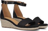 Omoda 0577-3b Espadrilles - Zomer Schoenen - Dames - Zwart - Maat 40