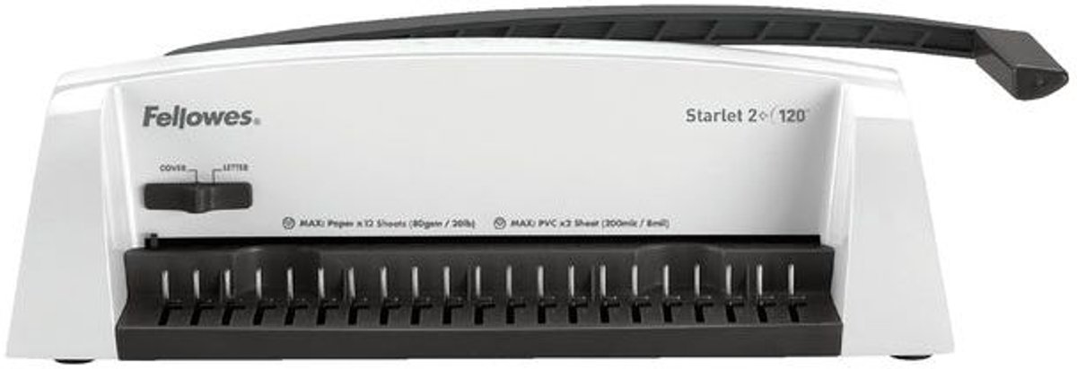Fellowes Inbindmachine Starlet 2+ - Plastic Bindruggen thumbnail 5