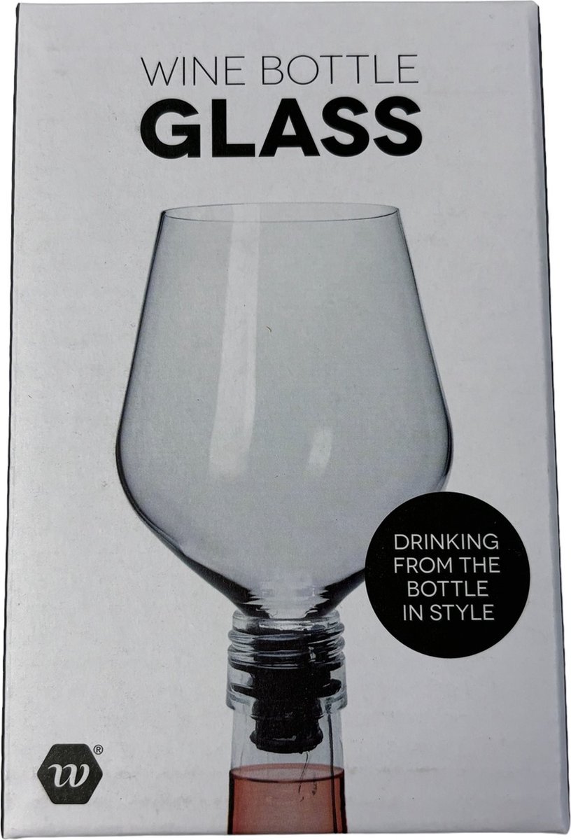 Wijnglas opzetglas