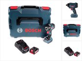 Bosch GDR 18V-160 accuslagmoersleutel 18V 160Nm + 1x oplaadbare accu 5.0Ah + lader + L-Boxx