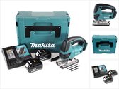 Makita DJV 180 RFJ accudecoupeerzaag 18V + 2x accu 3.0Ah + lader + Makpac