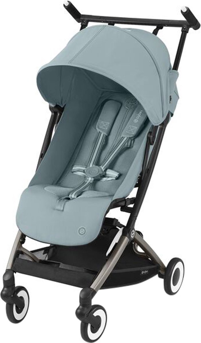 Bol.com Cybex Libelle - Buggy - Taupe Frame - Stormy Blue aanbieding
