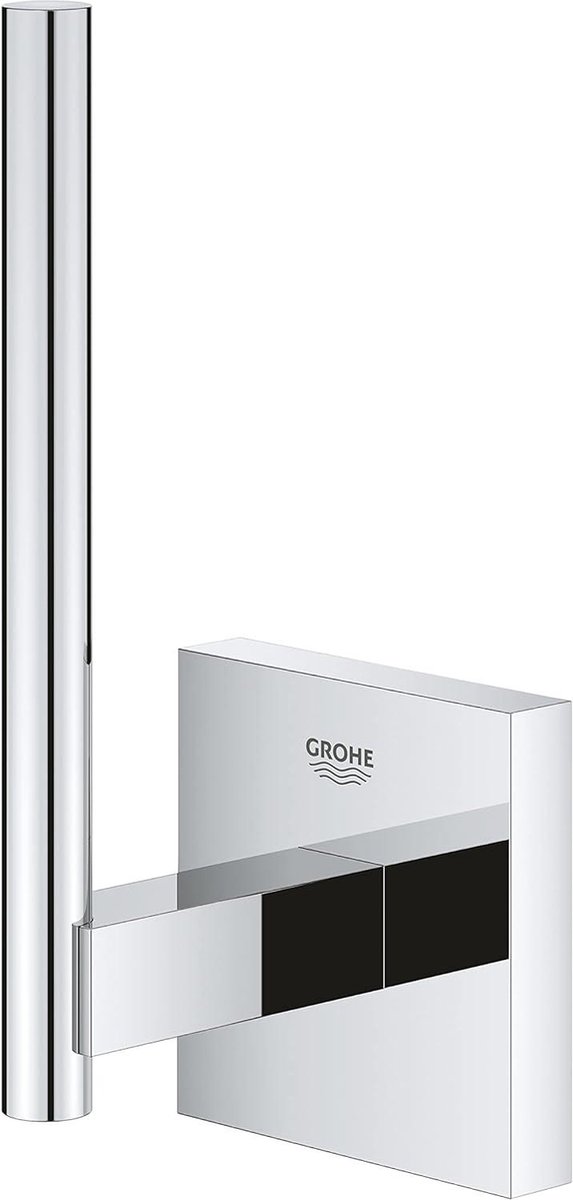 Quickfix Start Cube 40979000 Reserverolhouder - montage met schroef of lijm - chroom Toilet Paper Holder van GROHE — afbeelding 5