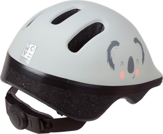 Polisport - Baby helm - Koala - xxs 44-48 cm - Grijs van Polisport — afbeelding 2