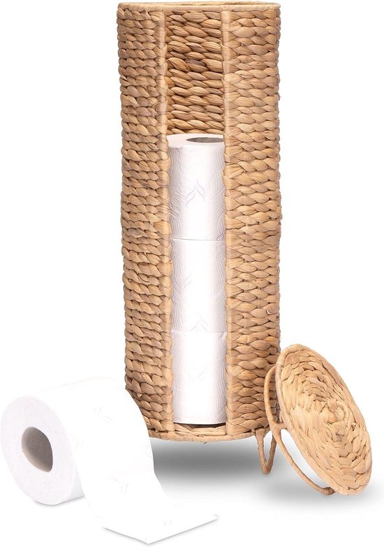 animal-design Cat Basket Dog Basket Made of Water Hyacinth Braided Sleeping Place Small Soft Cuddly (Size 2