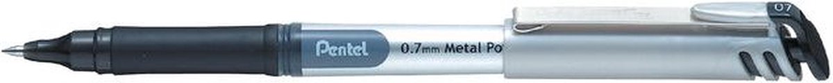 Rollerpen Pentel BL17 Energel medium zwart | 12 stuks