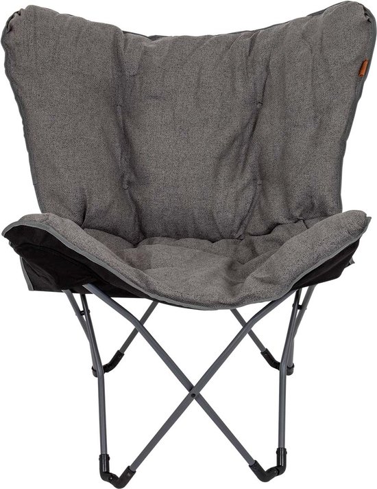 Bo-Camp - Urban Outdoor - Vlinderstoel - Grainger - L - Nika - Grijs van Merkloos — afbeelding 2