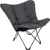 Bol.com Bo-Camp - Urban Outdoor - Vlinderstoel - Redbrigde - L - Oxford polyester - Grijs aanbieding