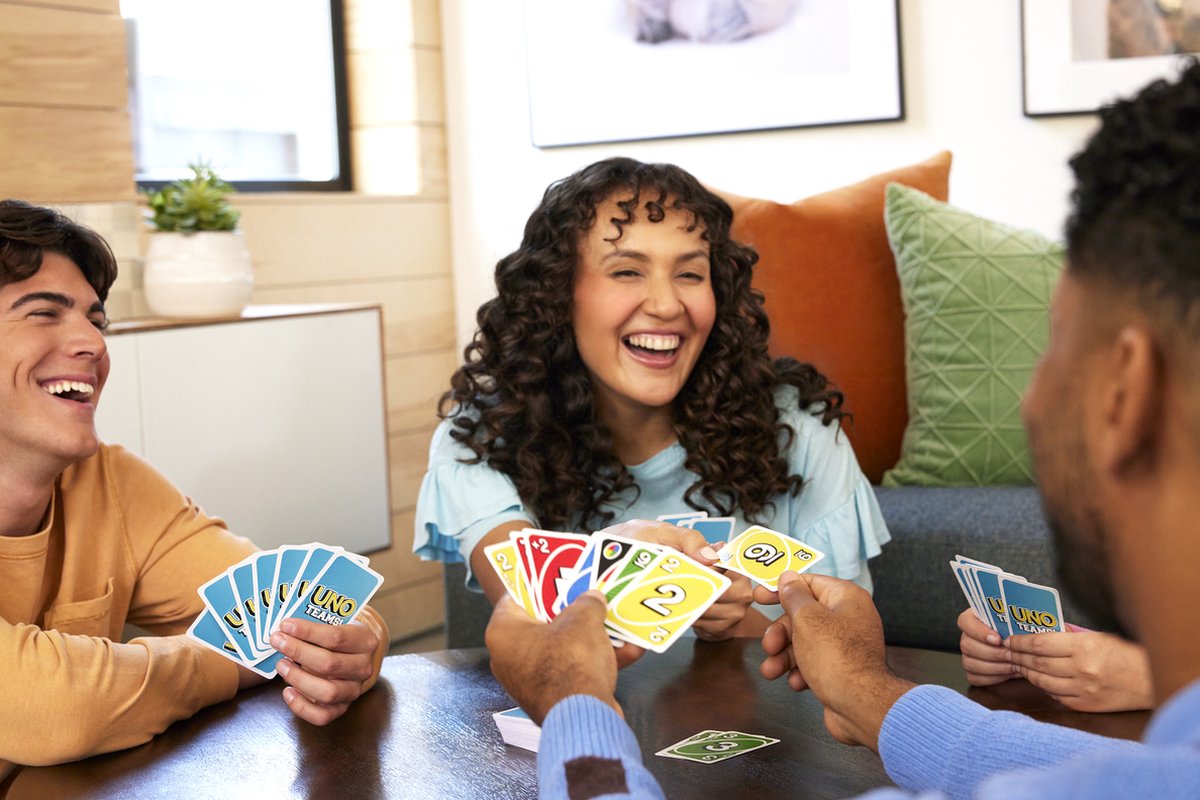 Mattel Games UNO Teams Kaartspel - Engelstalig — afbeelding 6