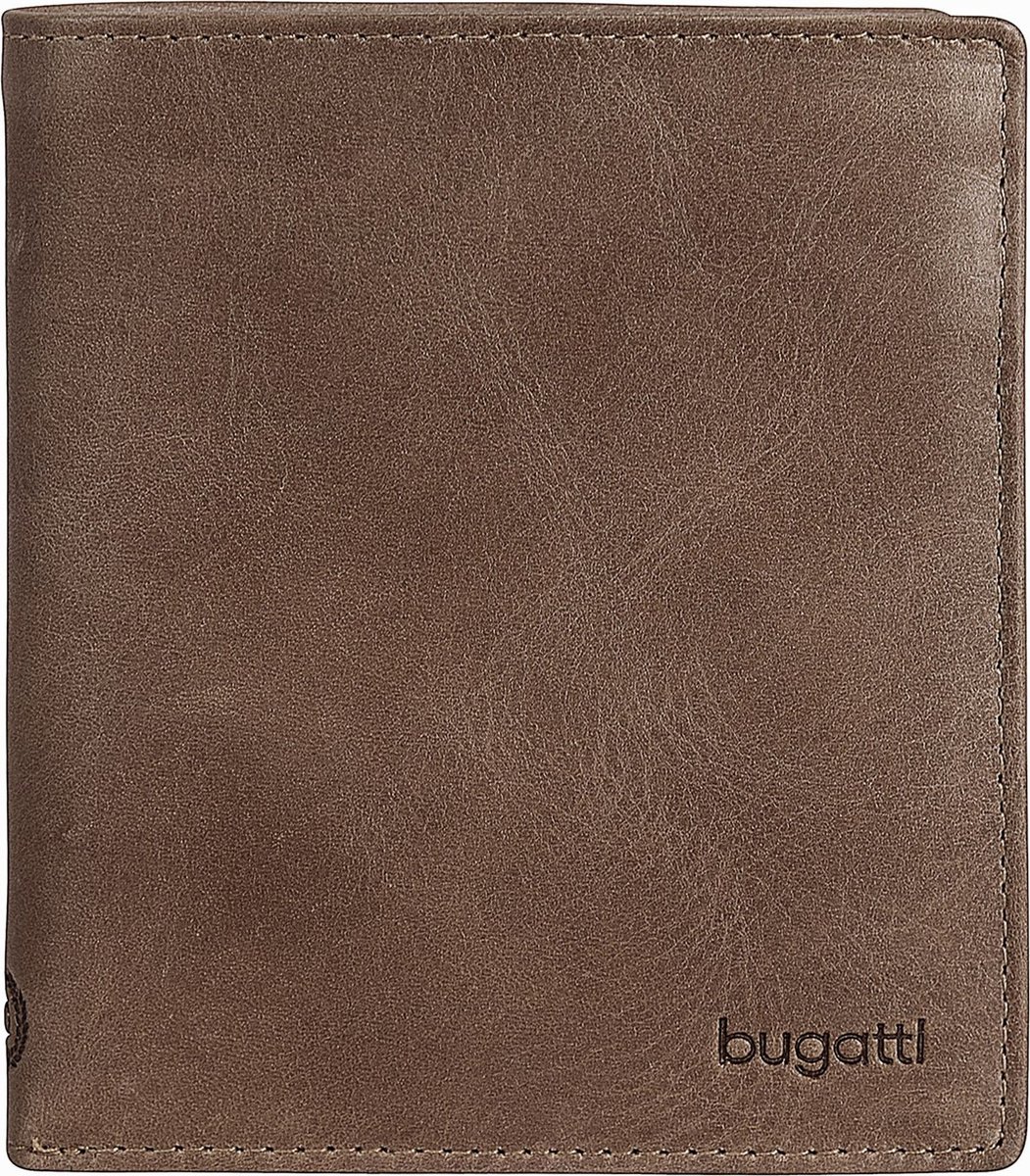 Bugatti Volo Portemonnee Leer 11 cm - Jongens - Staand formaat - braun