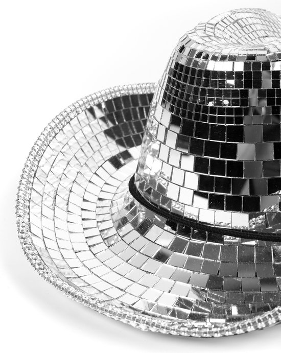 Disco bal spiegel hoed verjaardag benodigdheden disco cap voor podium bruiloft club bar