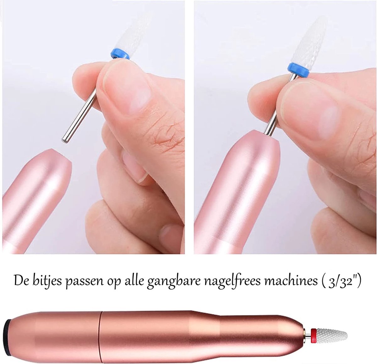 Dermarolling Nagelfrees Bitjes 7-delige Set Compleet #01
