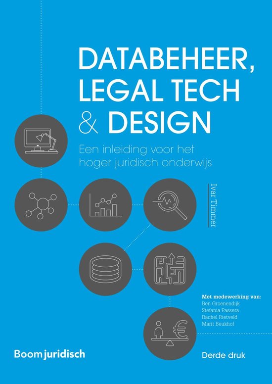 Databeheer, legal tech & design - cover