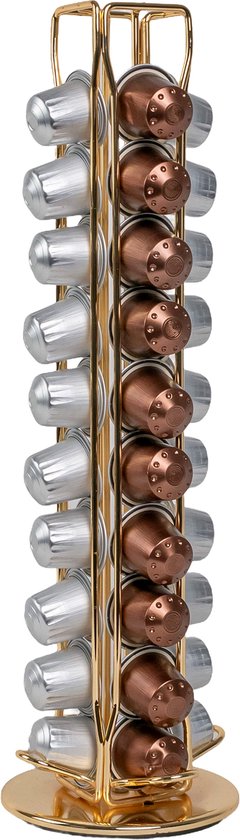 KitchenBrothers Porte-capsule avec tiroir - Convient pour Dolce Gusto - 36 Capsules