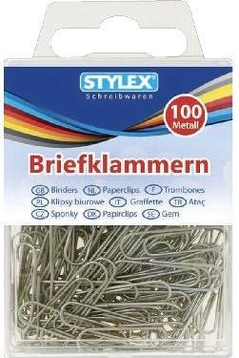 Stylex Paperclips 100 Doosje