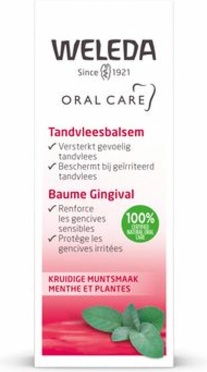 Goedkoopste Weleda Tandvleesbalsem - Munt - 30ml