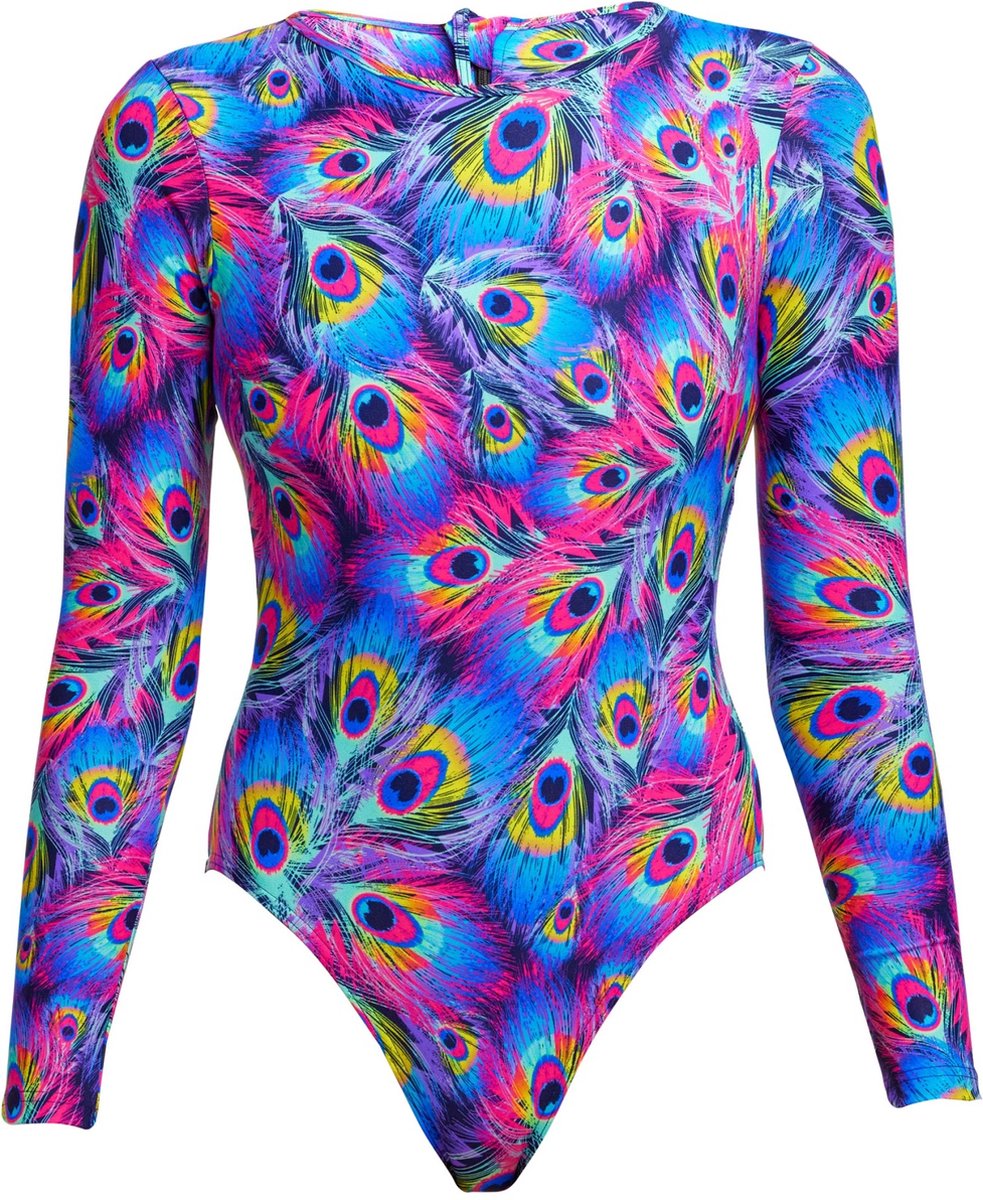 Peacock Paradise Long Shot One Piece – Dames | Funkita | Maat 36