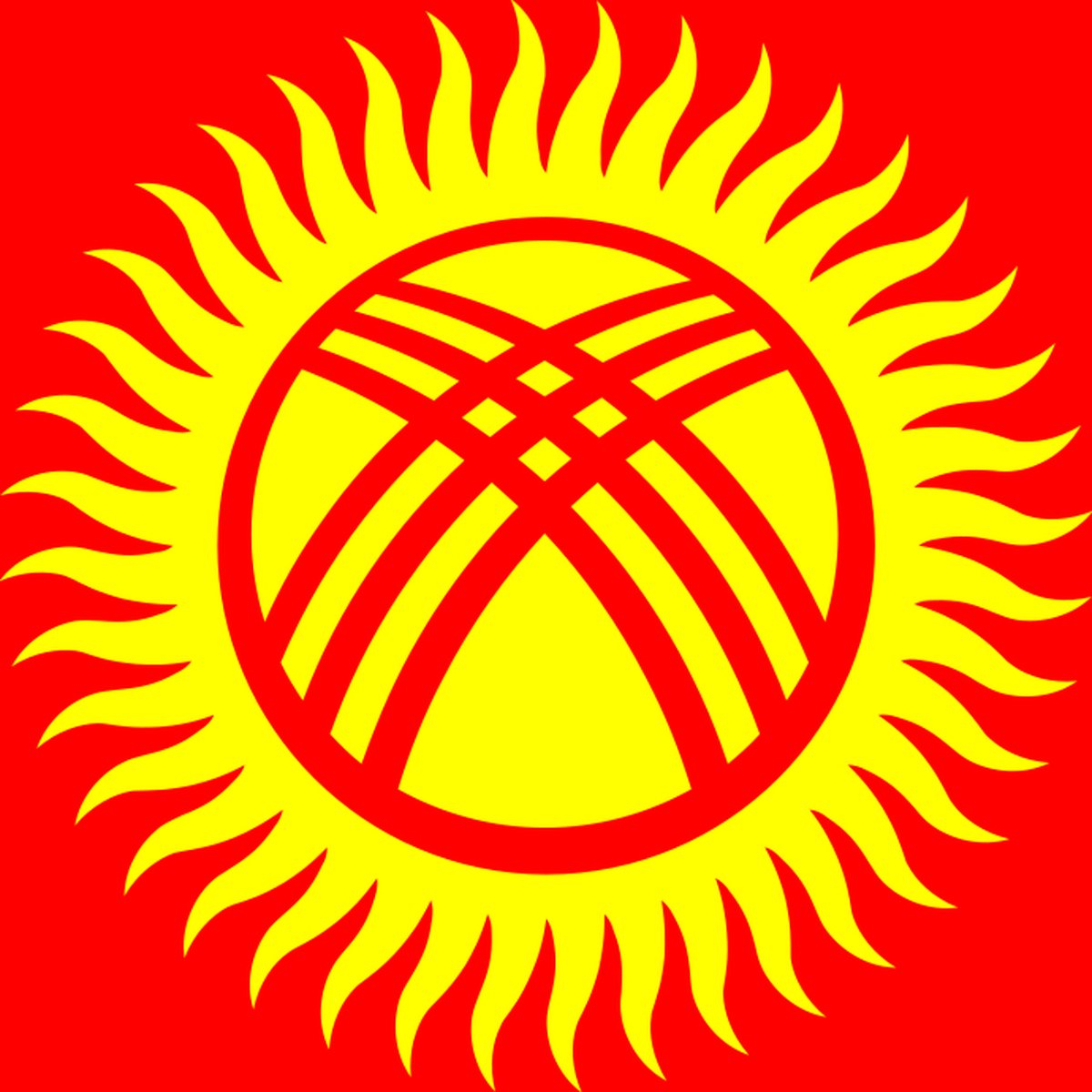 U24 Drapeau Du Kirghizstan Drapeau Allemagne De Bateau Haute