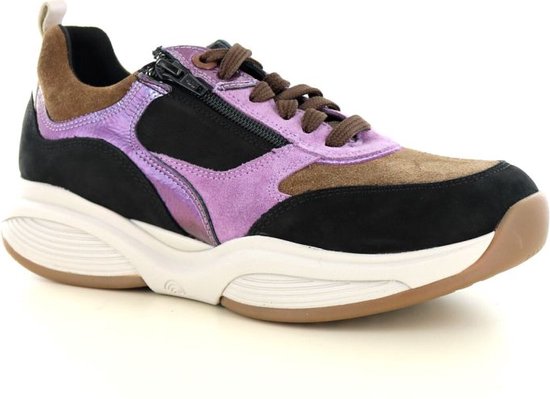Xsensible SWX19 Burgundy Combi (Violett) - Sportlicher Schnürschuh