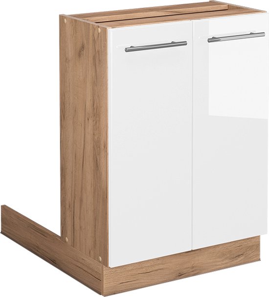 Vicco Ovenombouwkast Fame-Line, Antraciet Hoogglans, 60 cm zonder werkblad Vicco Ovenombouwkast Fame-Line, Antraciet Hoogglans, 60 cm zonder werkblad