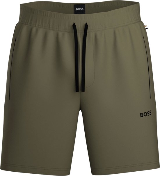 95% Katoen 5% Elastaan Shorts BOSS Heren Identity Shorts - Katoen Elastaan Shorts Voor Een Comfortabele, Moderne Look Katoen Elastaan Korte Broek