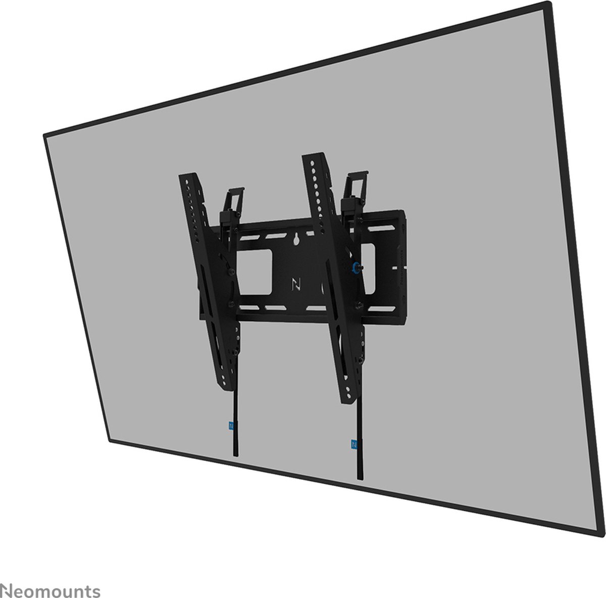 Neomounts WL35-750BL14 Heavy duty muurbeugel 42-75" - kantelbaar - vergrendelbaar - snelle installatie - TÜV