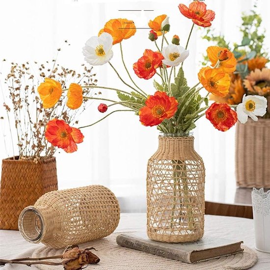 Vase Raffia - Pot de fleurs | Boutique de pots de fleurs intérieur et