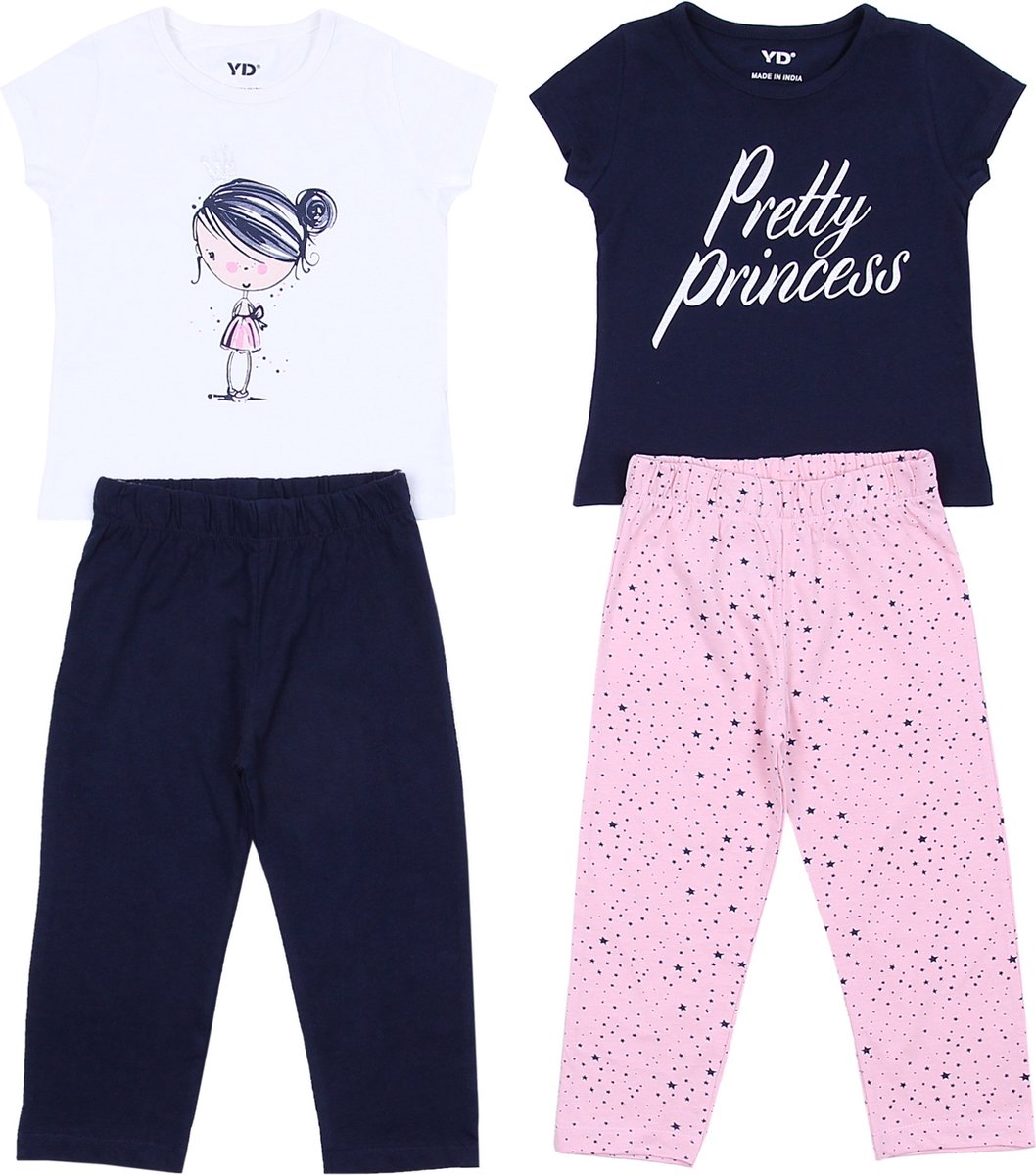2x Pretty Princess pyjama