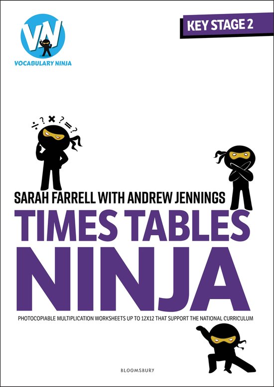 Times Tables Ninja for KS2 - cover
