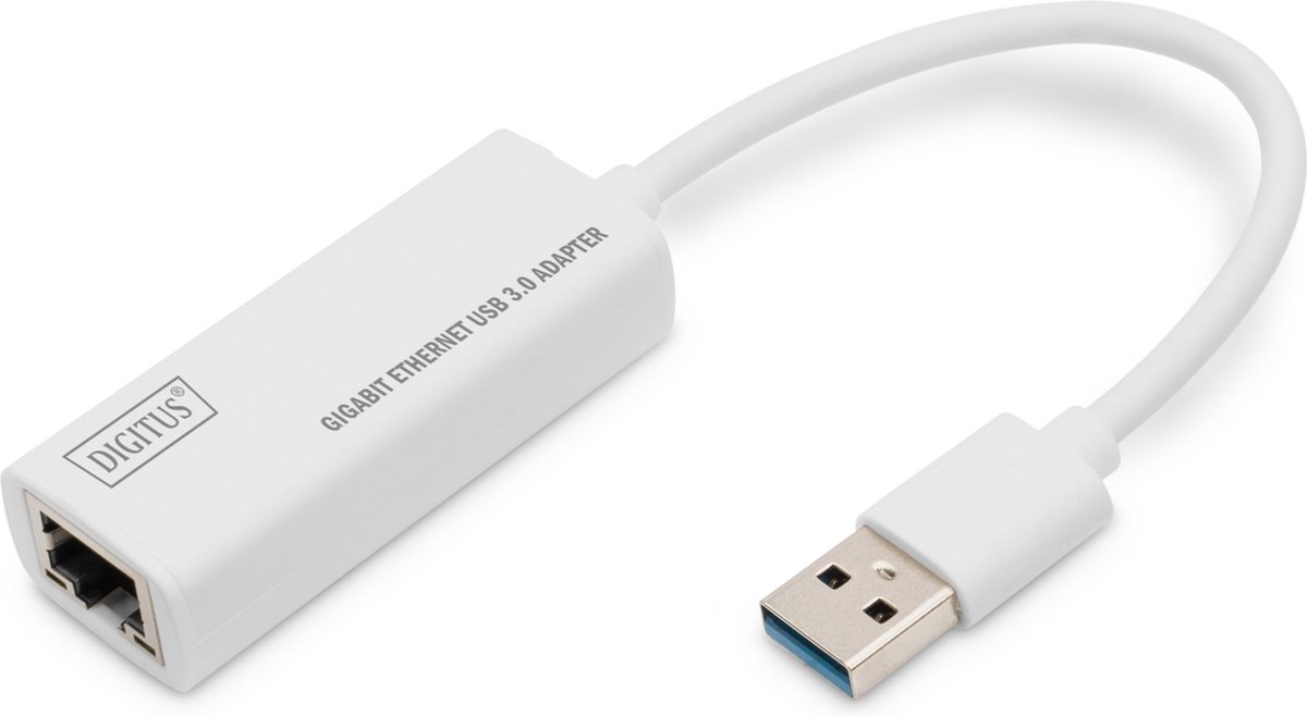 Digitus DN-3023 Netwerkadapter 1 GBit/s USB-A 3.2 Gen 1, LAN (10/100/1000 MBit/s)