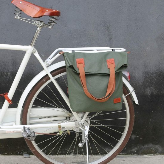 Fietstas Fietsen Pack - TOURBON TB835CA - Heren - Extra opslagruimte Double Bicycle Bag van Fietstas — afbeelding 3