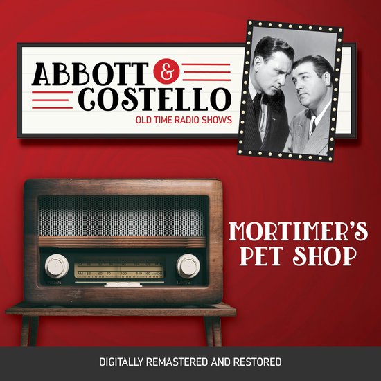 Abbott and Costello: Mortimer's Pet Shop - cover