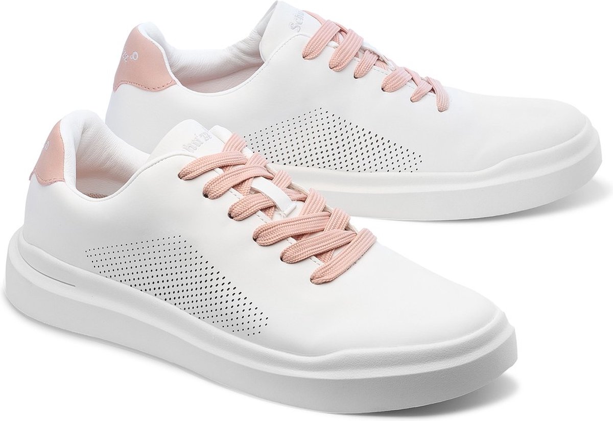 Schu'zz Schuzz Damen Schuhe Citiz Femme Blanc&rose / Weiß-38