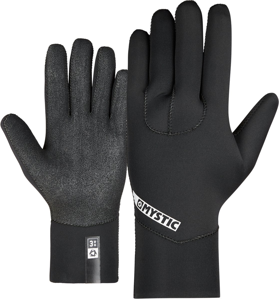 Mystic Neopreen Handschoenen Star Glove 3mm 5Finger - Black