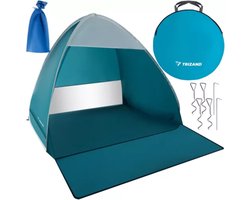 Trizand Pop-Up Strandtent 200x150x110 cm - Ruim, Lichtgewicht en Beschermend