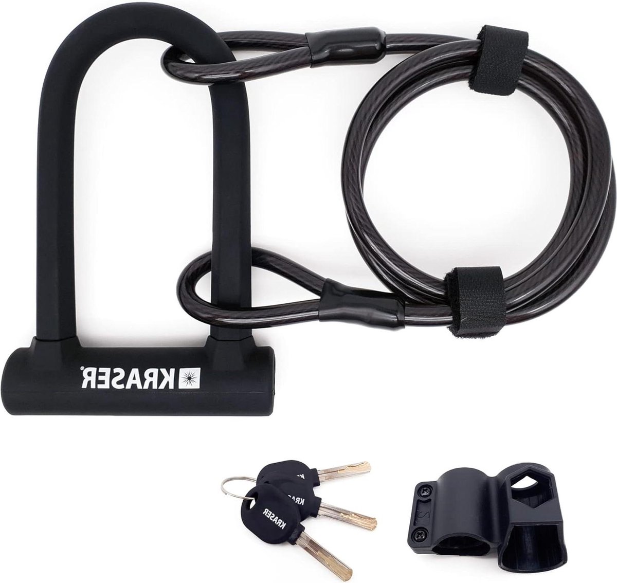 The Allegion AXA Atlas Bike Frame Lock is a Sold Secure Silver