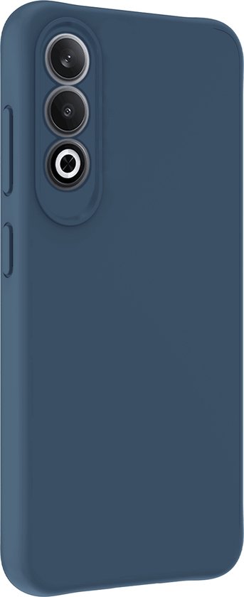 Coque Compatible avec OnePlus Nord CE 4 Coque Siliconen Cover Case - Coque Compatible avec OnePlus Nord CE4 Cover Back Case - 2-PACK - Bleu Foncé