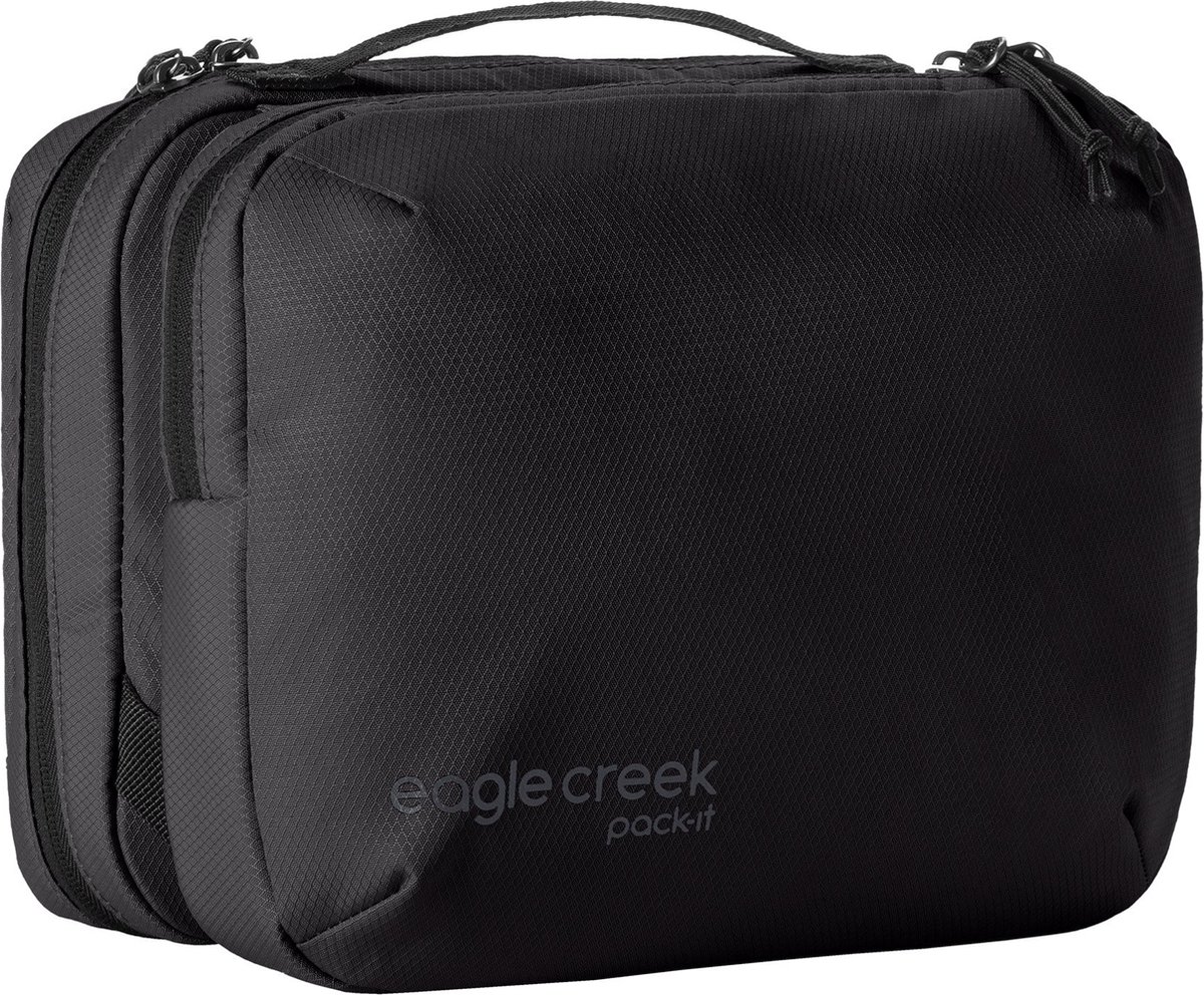 eagle creek Toilettas Pack-It Reveal Trifold Toiletry Kit Black Zwart
