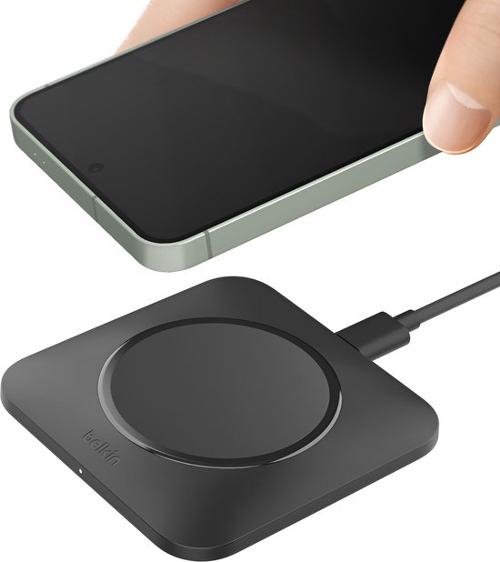 3 in 1 Opvouwbare draadloze oplader, met 20W voeding, Neluxfe Wireless