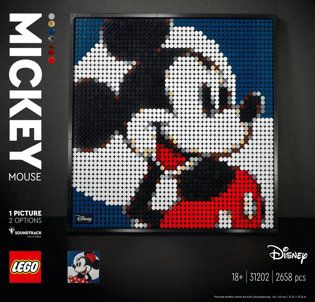 LEGO ART Disney's Mickey Mouse 31202 — afbeelding 22