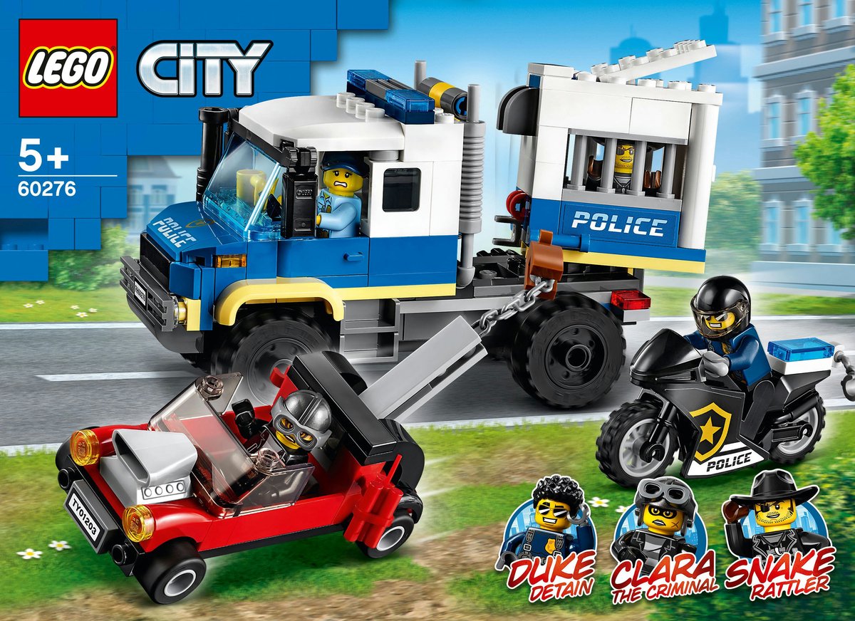 LEGO City Politie gevangenentransport 60276 — afbeelding 11