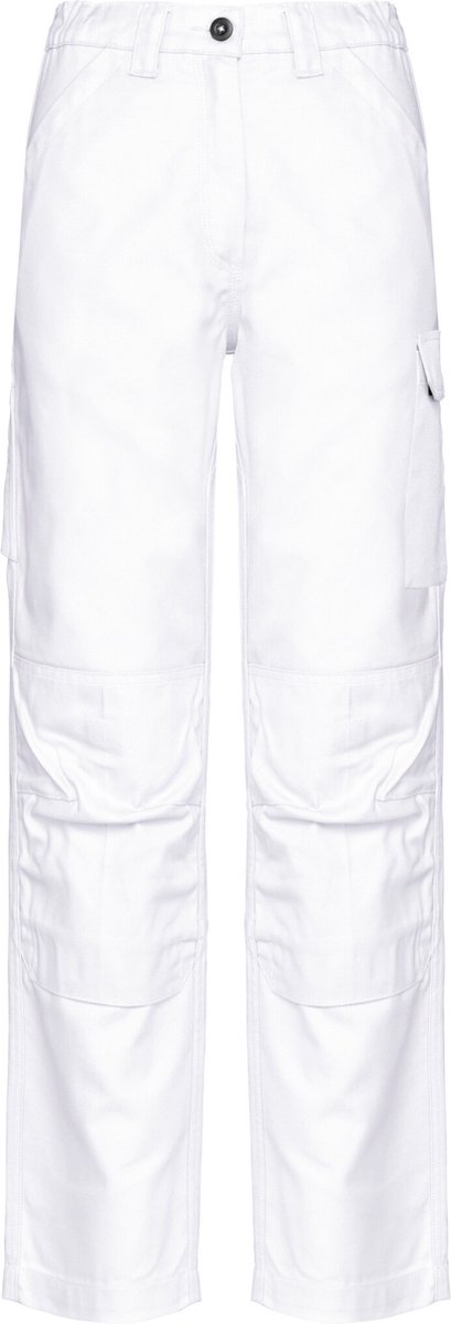 WK. Designed To Work Dames werkbroek met meerdere zakken WK741 - White - 46 NL (48 FR)